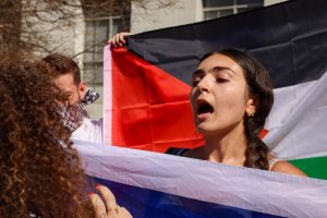 Protest against Israel-Hamas war roils UC Berkeley campus, a day after Bay Area Jews mourned Oct. 7 victims